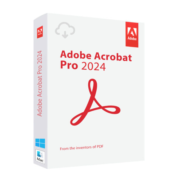 Adobe Acrobat Pro 2024 (Win/Mac)