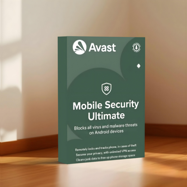 Avast Mobile Security Ultimate – 1 Device | 1 Year Subscription