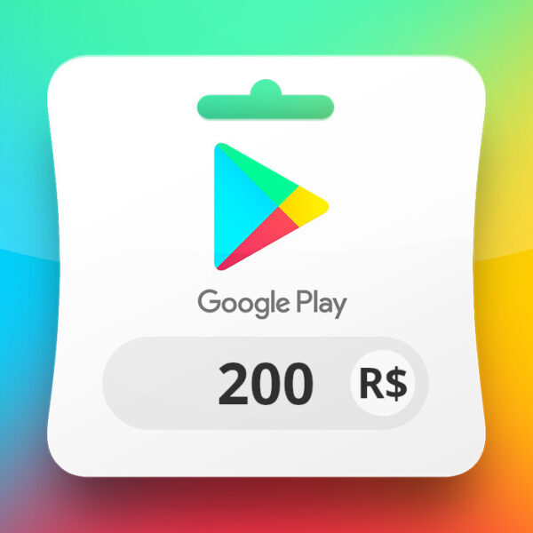 Google Play BRL 200 Gift Card BR