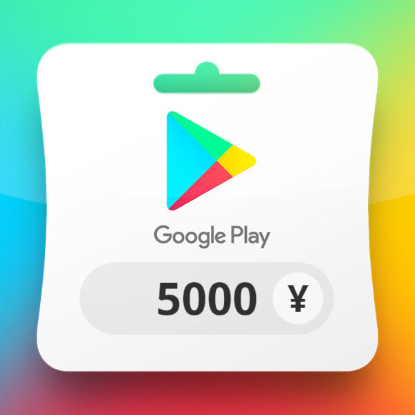 Google Play JPY 5000 Gift Card JP