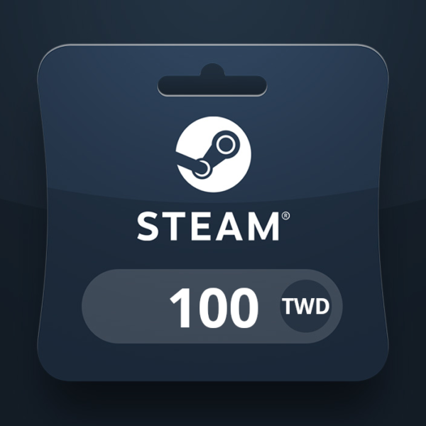 Steam Wallet TWD 100 Gift Card TW