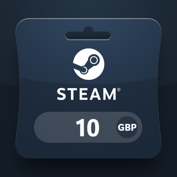 Steam Wallet GBP 10 Gift Card UK
