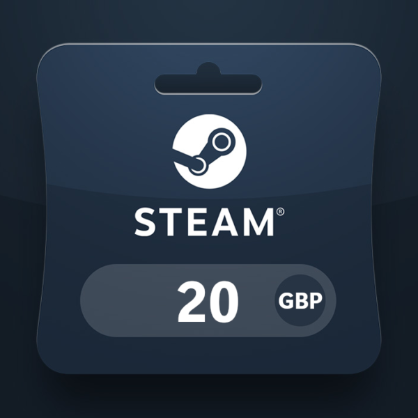 Steam Wallet GBP 20 Gift Card UK
