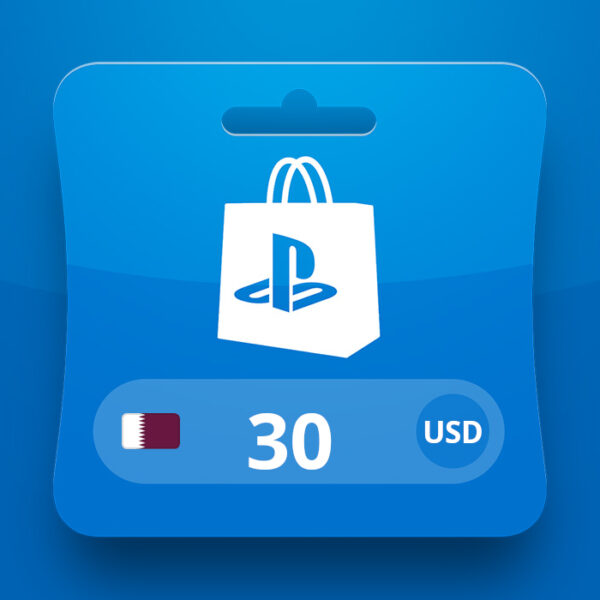 PlayStation Network Card USD 30 QA
