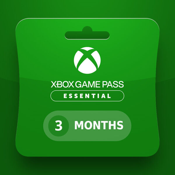 XBOX Game Pass Essential - 3 Month Subscription Card US