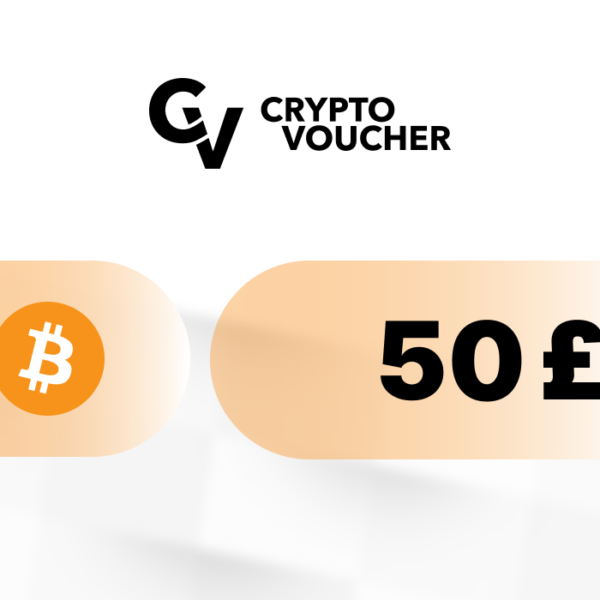 Crypto Voucher (BTC) GBP 50 Gift Card