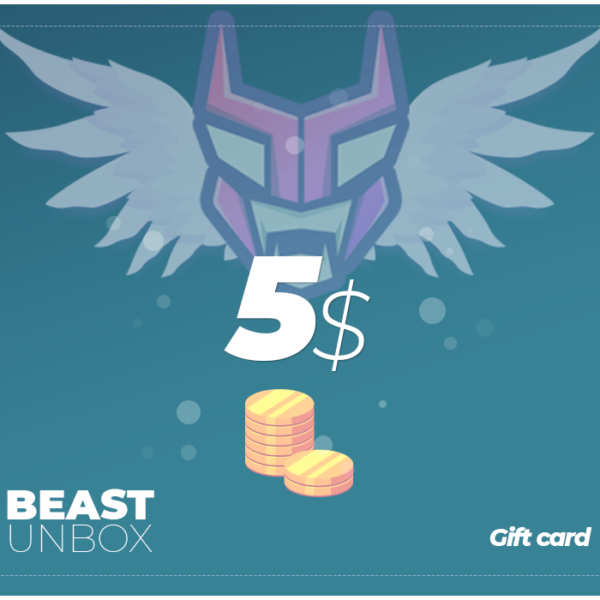 BeastUnbox.com $5 Gift Card