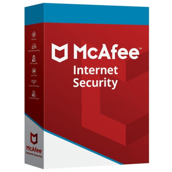 McAfee Internet Security - 1 Year Unlimited Devices Key