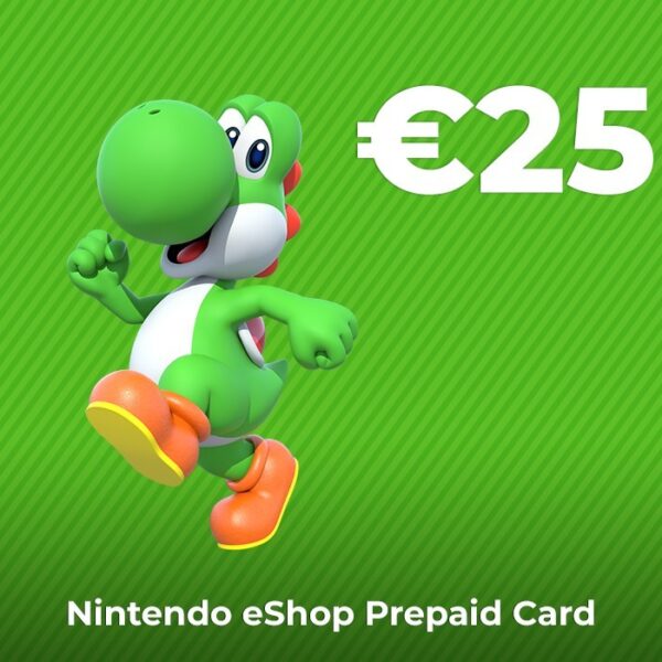 Nintendo eShop Prepaid Card EUR 25 Key EU