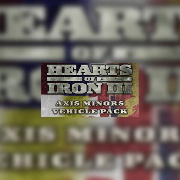 Hearts of Iron III - Axis Minors Vehicle Pack DLC Steam CD Key