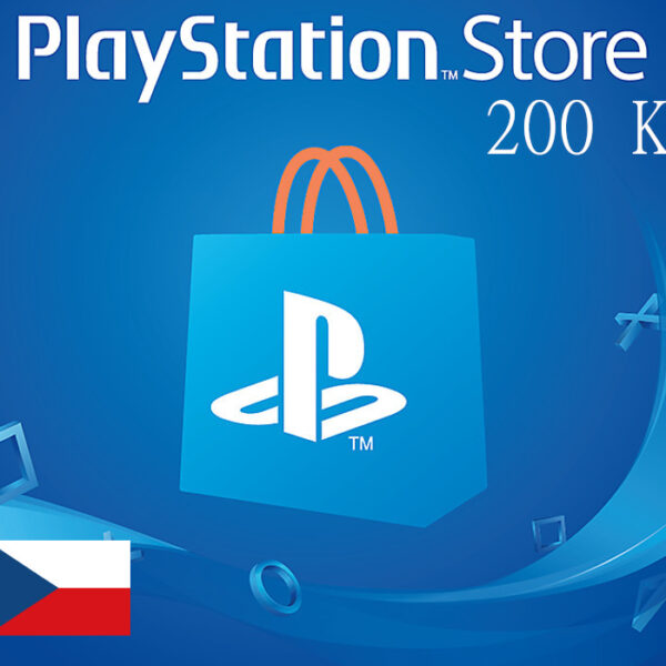 PlayStation Network Card 200 Kč CZ