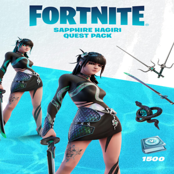Fortnite - Sapphire Hagiri Quest Pack DLC TR XBOX One CD Key