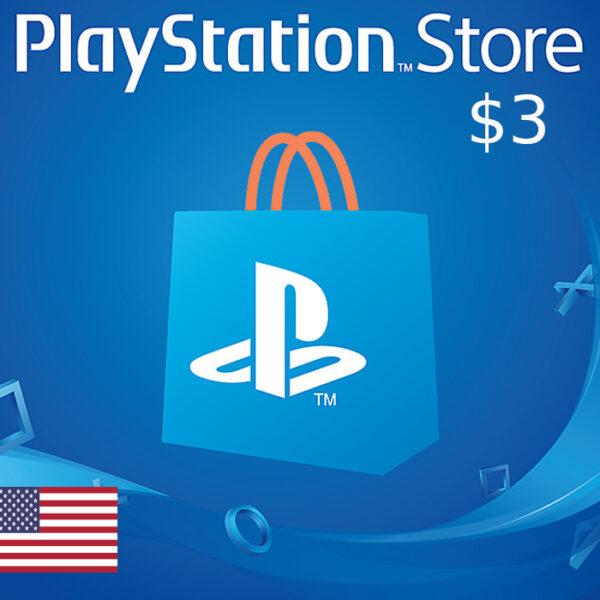 PlayStation Network Card $3 US