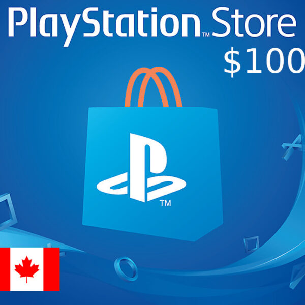 PlayStation Network CAD 100 Gift Card CA