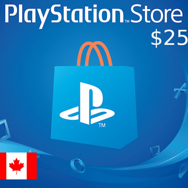 PlayStation Network CAD 25 Gift Card CA