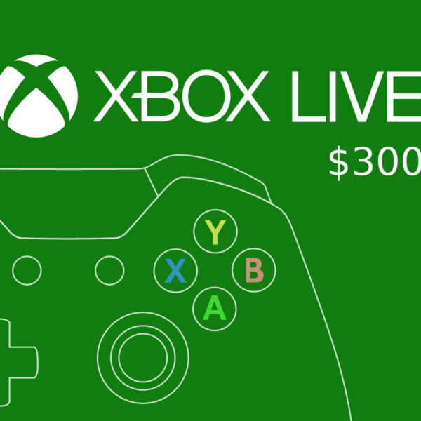 XBOX Live $300 Prepaid Card MX