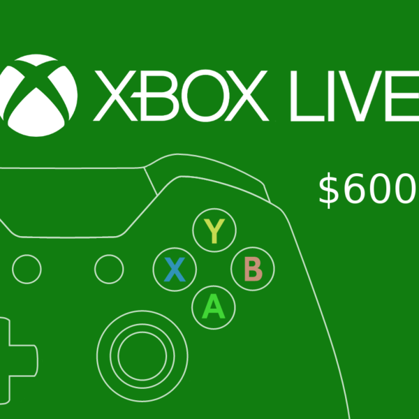 XBOX Live $600 Prepaid Card MX