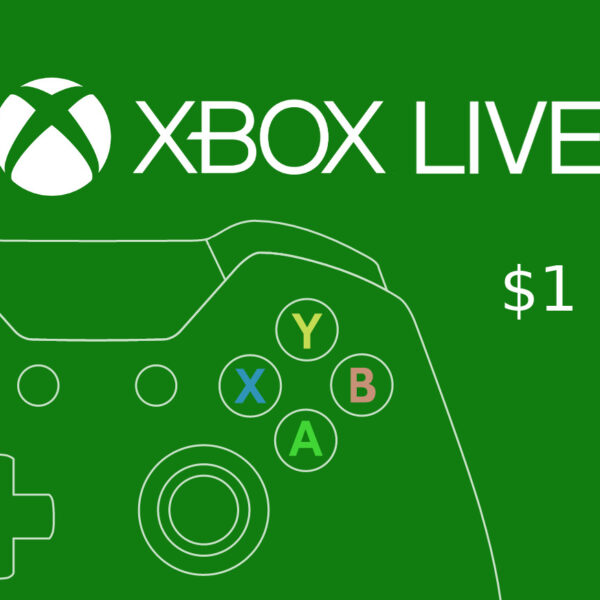 XBOX Live $1 Prepaid Card US