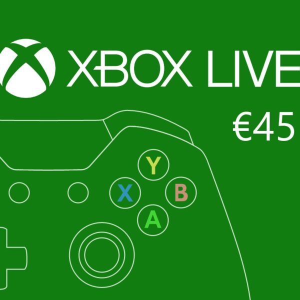 XBOX Live €45 Prepaid Card EU