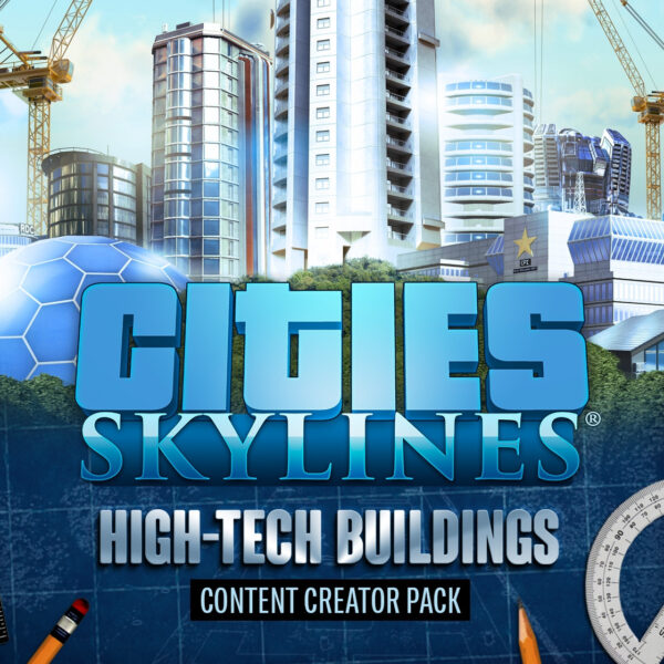 Cities: Skylines - Content Creator Pack: High-Tech Buildings DLC RU VPN Activated Steam CD Key