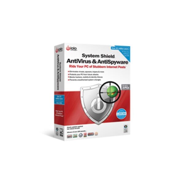 iolo System Shield AntiVirus and AntiSpyware 2020  (1 Year / 1 PC)