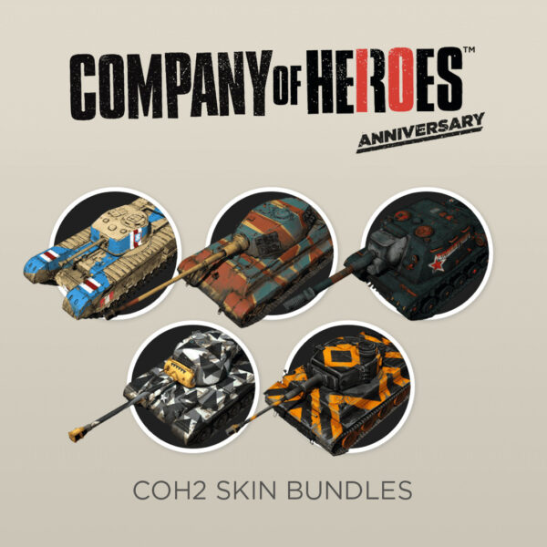Company of Heroes 2 - 10 Year Anniversary Exclusive Skins Pack Steam CD Key
