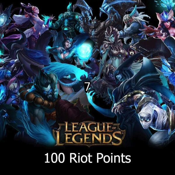 League of Legends 100 RP Prepaid Card