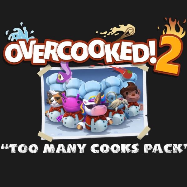 Overcooked! 2 + Too Many Cooks Pack DLC Bundle PC Steam CD Key