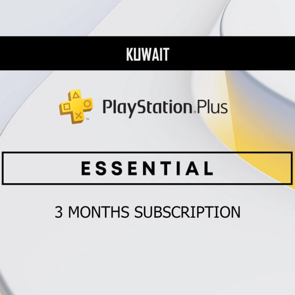 PlayStation Plus Essential 3 Months Subscription KW