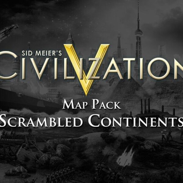 Sid Meier's Civilization V - Scrambled Continents Map Pack DLC EU Steam CD Key