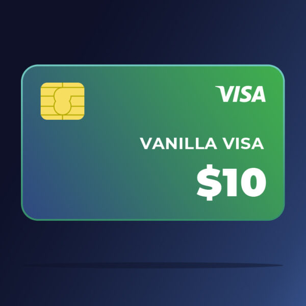 Vanilla VISA $10 US
