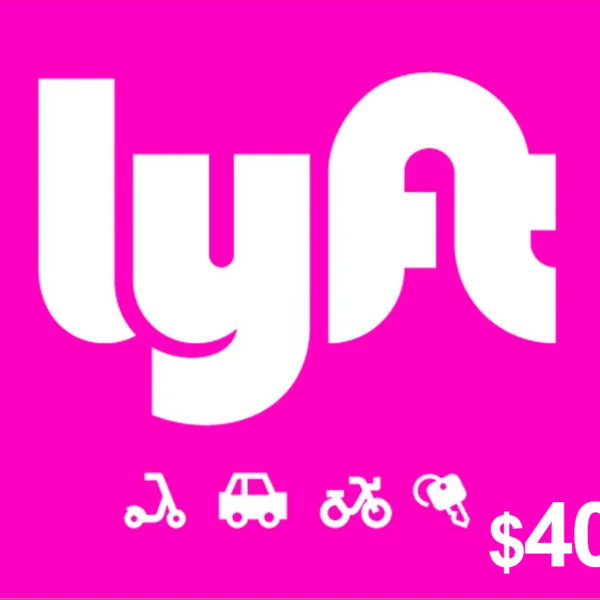 LYFT $40 Gift Card US