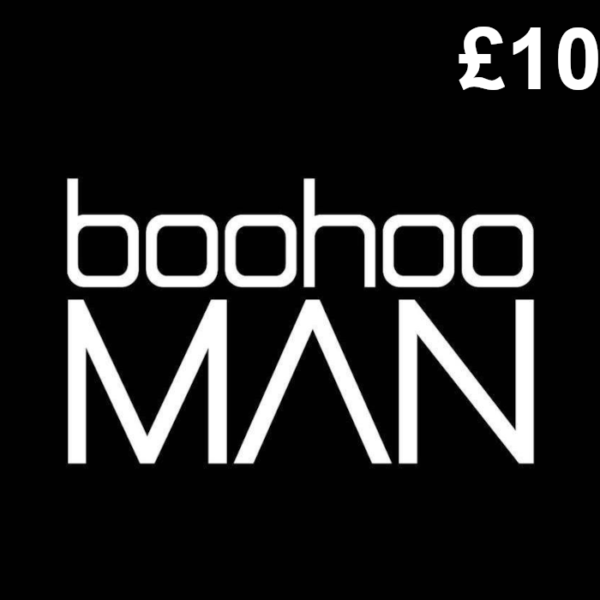 BoohooMAN £10 Gift Card UK