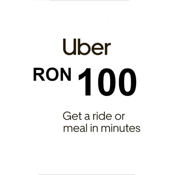 Uber 100 RON RO Gift Card