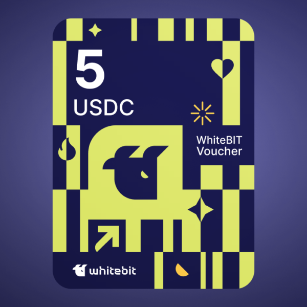 WhiteBIT 5 USDC Voucher
