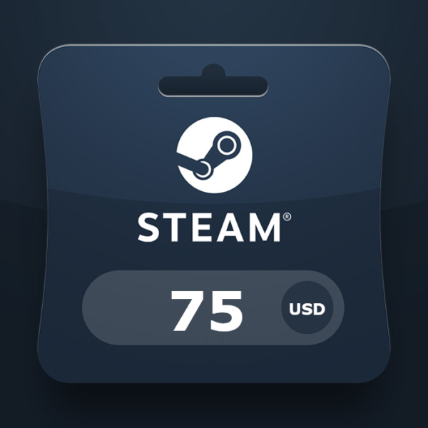 Steam Gift Card $75 BH Activation Code