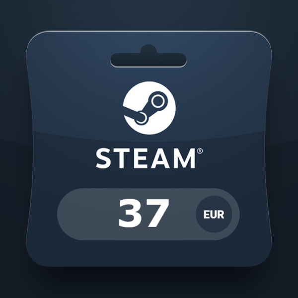 Steam Wallet Card €37 EU Activation Code