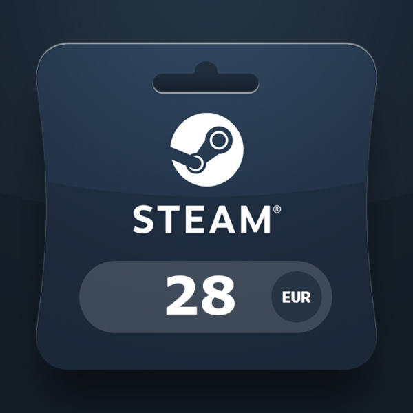 Steam Wallet Card €28 EU Activation Code