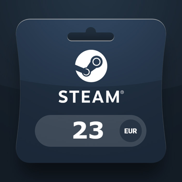 Steam Wallet Card €23 EU Activation Code