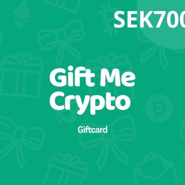 Gift Me Crypto 700 SEK Gift Card