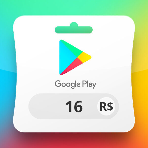 Google Play BRL 16 Gift Card BR