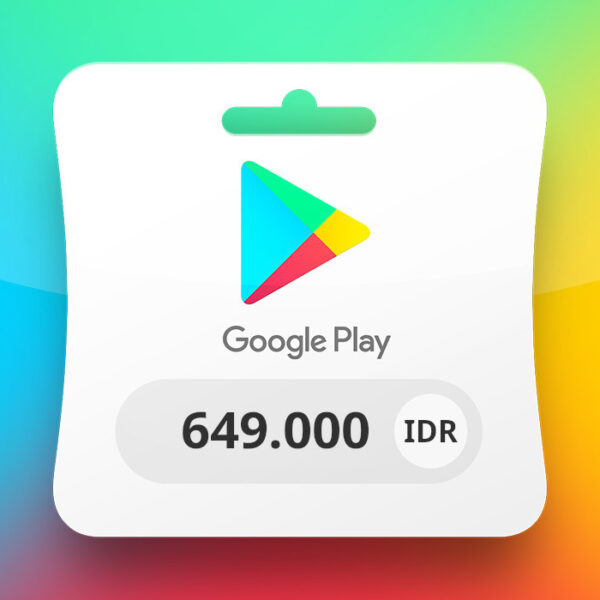 Google Play IDR 649000 Gift Card ID