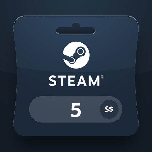 Steam Wallet SGD 5 Gift Card SG