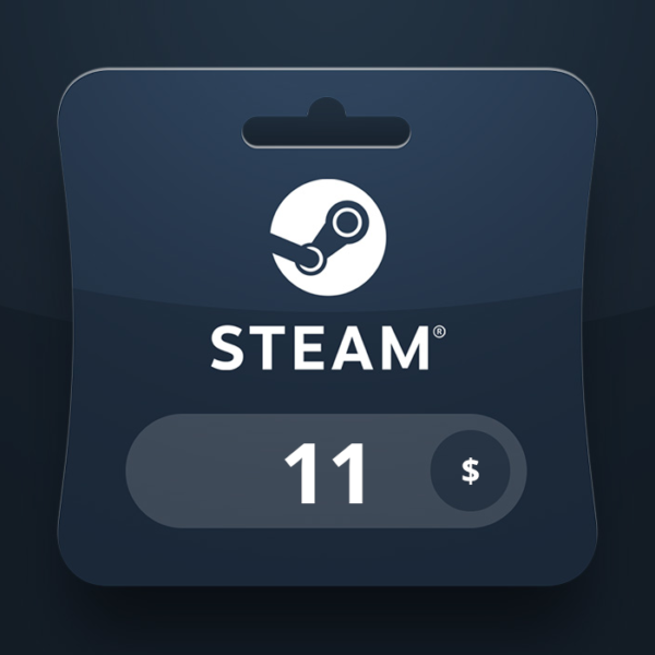 Steam Wallet USD 11 Gift Card US
