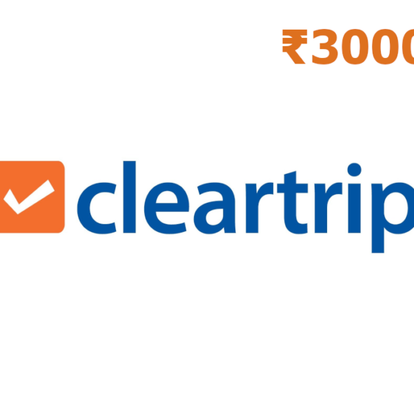 Cleartrip Flights & Hotels INR 3000 Gift Card IN