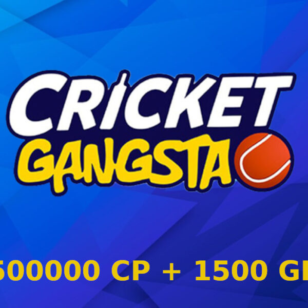 Cricket Gangsta Coin Pack 500000 + 1500 Gem Pack IN