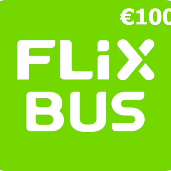 Flixbus €100 Gift Card FR
