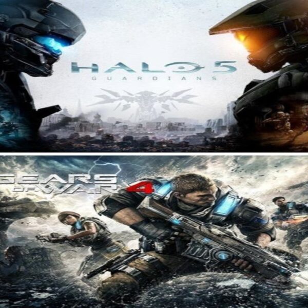 Gears of War 4 and Halo 5: Guardians Bundle AR XBOX One / Xbox Series X|S CD Key