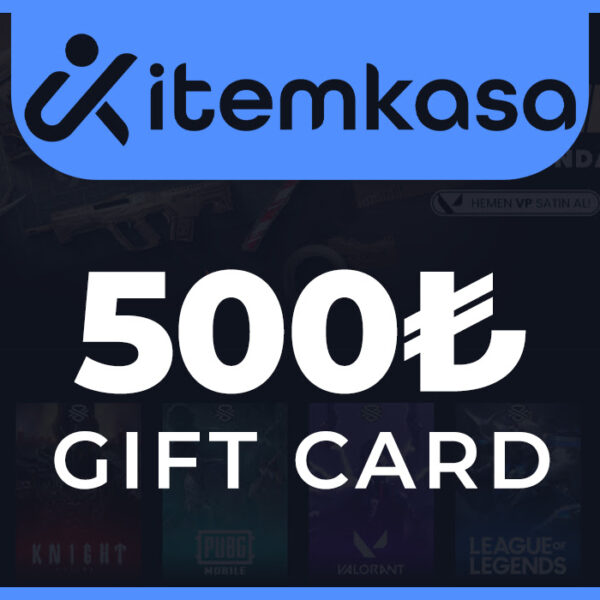 ItemKasa ₺500 Gift Card TR