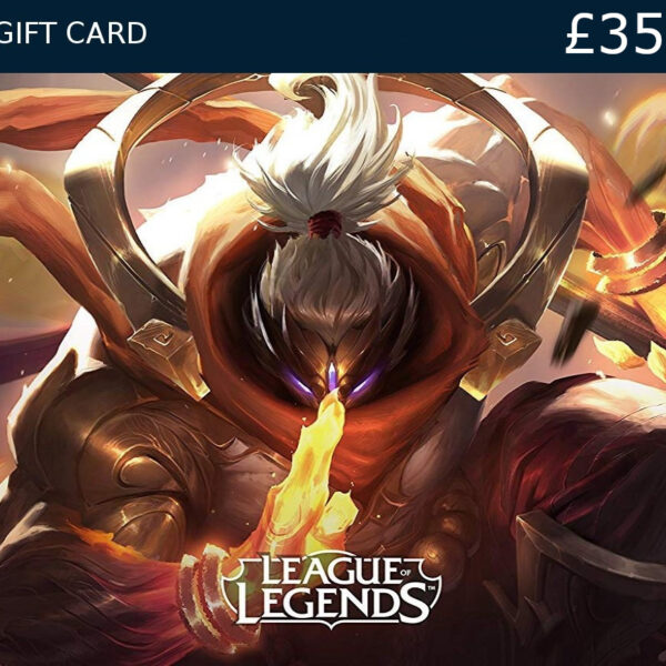 League of Legends 35 GBP Prepaid RP Card UK